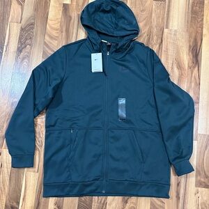 Nike Men's Green Therma-Fit Hoodie